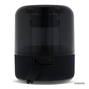 Moyoo Smokey Dome speaker Nero - personalizzabile con logo