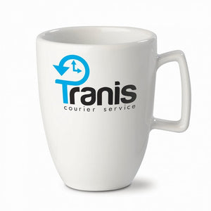 Mug Lugano EU 250ml Bianco - personalizzabile con logo