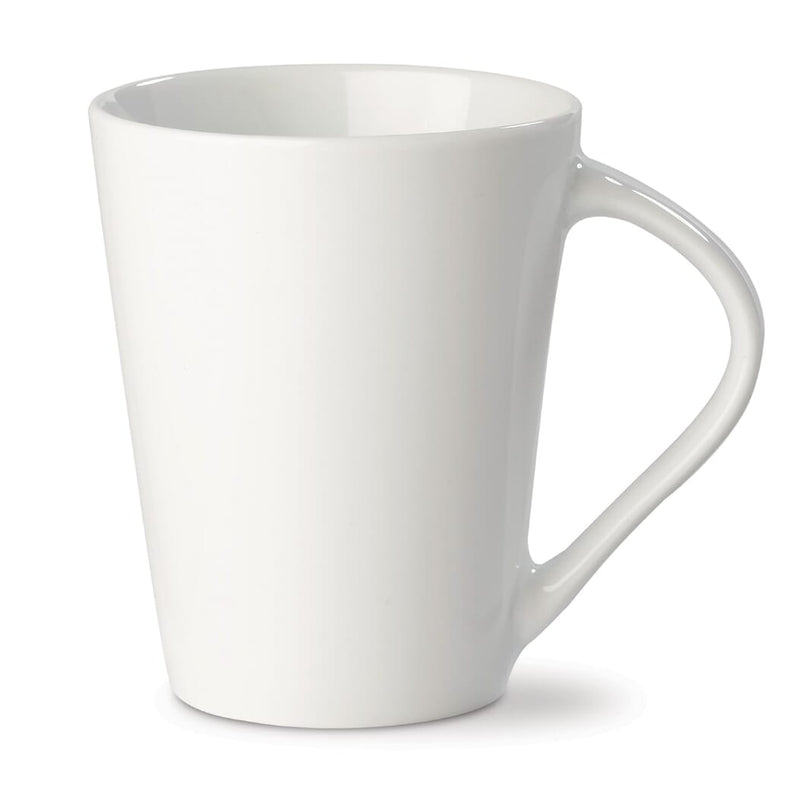 Mug Nice 270 ml Bianco - personalizzabile con logo
