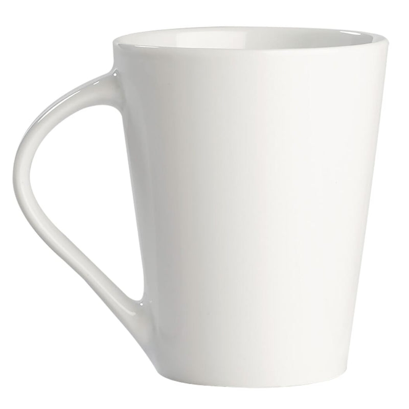 Mug Nice 270 ml Bianco - personalizzabile con logo