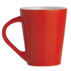 Mug Nice rosso brillante 270ml Rosso - personalizzabile con logo