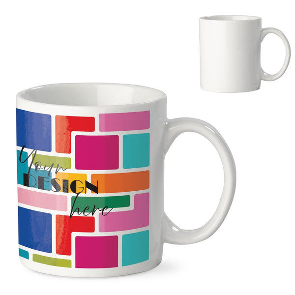 Mug Subli Oslo 300 ml Bianco - personalizzabile con logo
