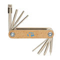 Multi attrezzo in legno marrone - personalizzabile con logo