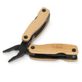 Multi-tool Bamboo 12 funzioni Nero - personalizzabile con logo