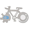 Multi-tool in acciaio inox color argento - personalizzabile con logo