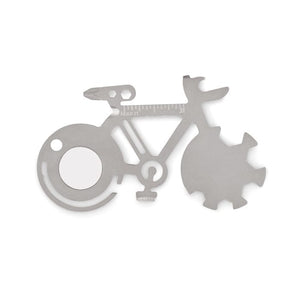 Multi-tool in acciaio inox color argento - personalizzabile con logo