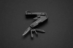 Multiattrezzo mini Gear X nero - personalizzabile con logo