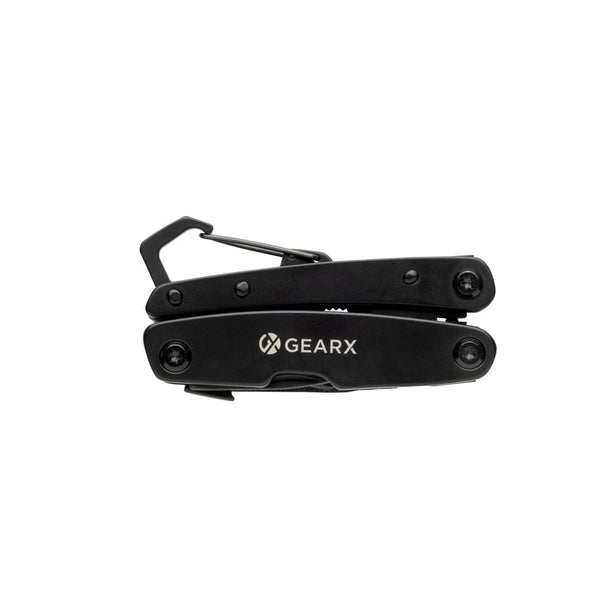 Multiattrezzo mini Gear X nero - personalizzabile con logo