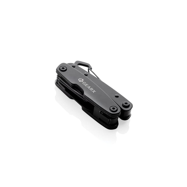 Multiattrezzo mini Gear X nero - personalizzabile con logo