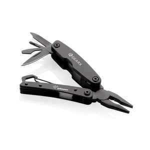 Multiattrezzo mini Gear X nero - personalizzabile con logo