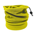 Multifunctional Neck Warmer giallo fluo / UNICA - personalizzabile con logo