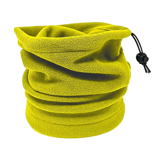 Multifunctional Neck Warmer giallo fluo / UNICA - personalizzabile con logo