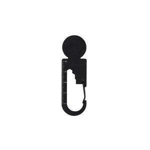 Multiutensile Basarik nero - personalizzabile con logo