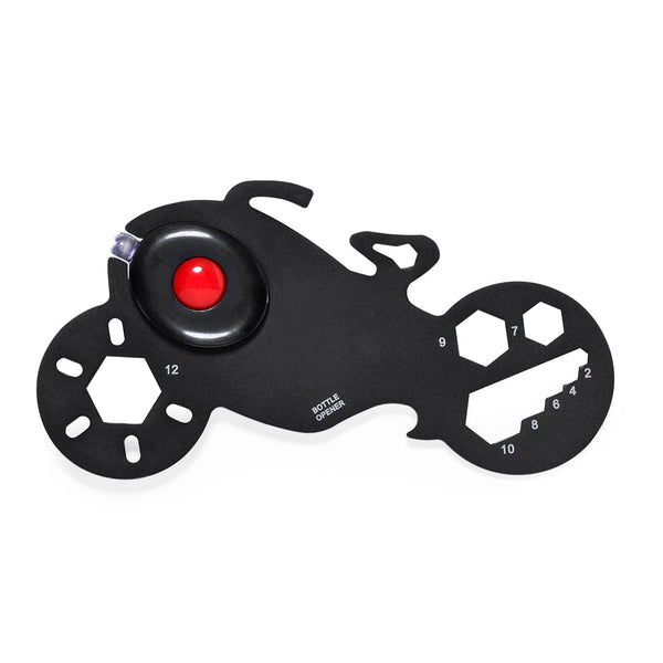 Multiutensile Flanery nero - personalizzabile con logo
