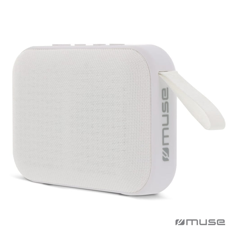 Muse 5W Bluetooth Speaker Bianco - personalizzabile con logo