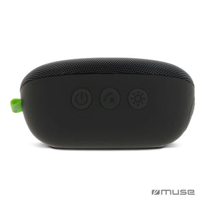 Muse 5W Bluetooth Speaker With Ambiance Light Nero - personalizzabile con logo