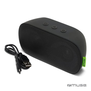 Muse 6W Bluetooth Speaker With Ambiance Light Nero - personalizzabile con logo