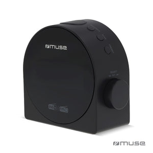 Muse DAB/DAB+ FM Dual Alarm Clock Radio Grigio - personalizzabile con logo