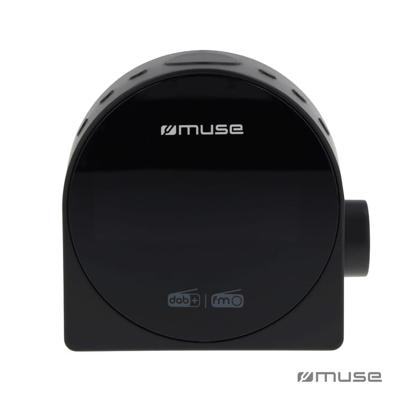 Muse DAB/DAB+ FM Dual Alarm Clock Radio Grigio - personalizzabile con logo