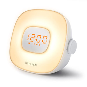 Muse wake up light Radio FM Bianco - personalizzabile con logo