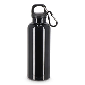 Nina borraccia R-PET 500 ml Nero - personalizzabile con logo