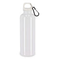 Nina bottiglia d'acqua R-PET 750 ml Colore duro Bianco - personalizzabile con logo