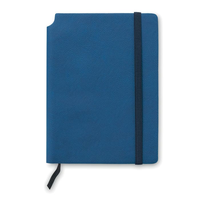 Notebook a righe in PU (A5) - personalizzabile con logo