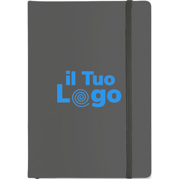 Notebook A5 a righe - personalizzabile con logo