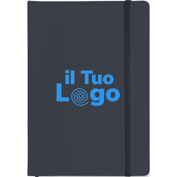 Notebook A5 a righe - personalizzabile con logo