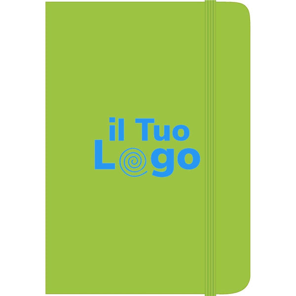 Notebook A5 a righe - personalizzabile con logo