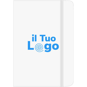 Notebook A5 a righe - personalizzabile con logo