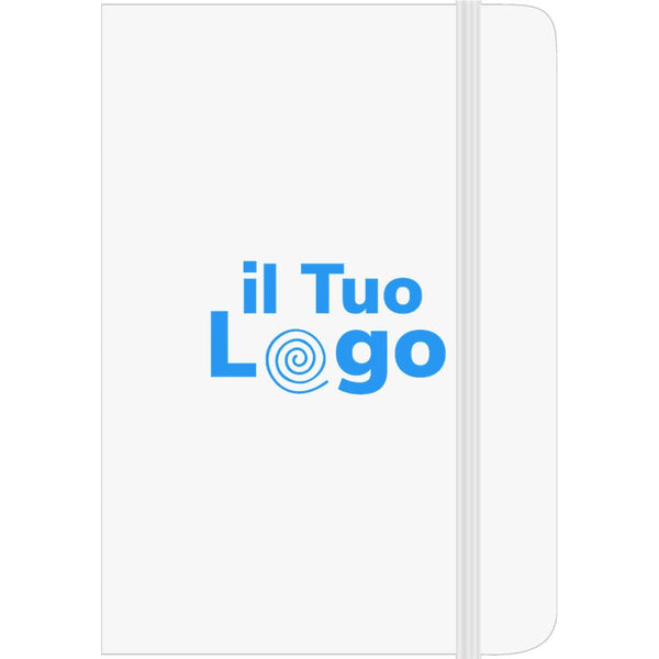 Notebook A5 a righe - personalizzabile con logo