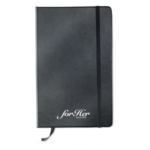 Notebook A5 a righe - personalizzabile con logo