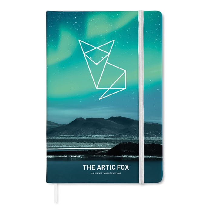 Notebook A5 a righe - personalizzabile con logo