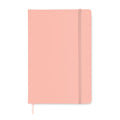 Notebook A5 a righe Rosa - personalizzabile con logo