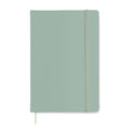 Notebook A5 a righe Verde calce - personalizzabile con logo