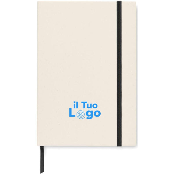 Notebook A5 cartone Recycled Milk - personalizzabile con logo
