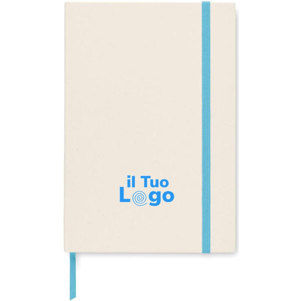 Notebook A5 cartone Recycled Milk - personalizzabile con logo