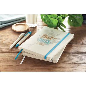 Notebook A5 cartone Recycled Milk - personalizzabile con logo