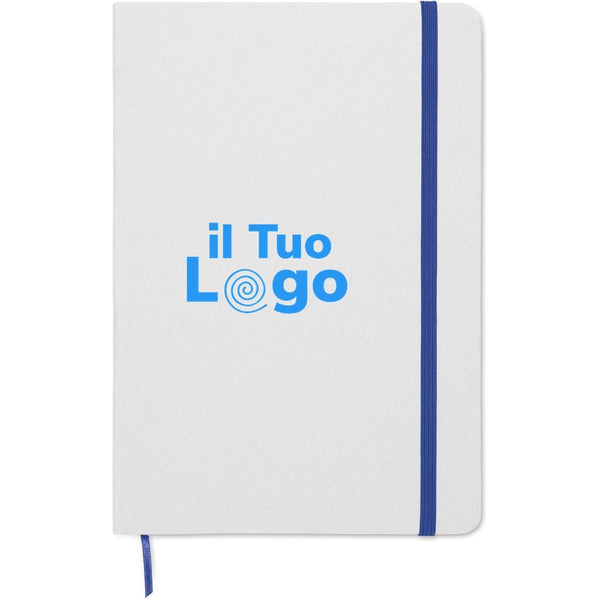 Notebook A5 colore contrasto - personalizzabile con logo