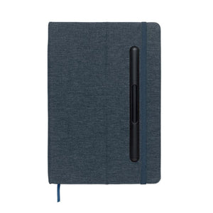 Notebook A5 con porta telefono - personalizzabile con logo
