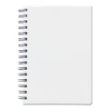 Notebook A5 con spirale Bianco - personalizzabile con logo