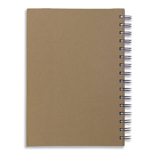 Notebook A5 con spirale - personalizzabile con logo