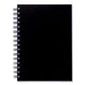 Notebook A5 con spirale Nero - personalizzabile con logo