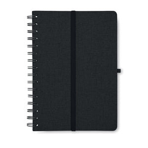 Notebook A5 con supporto phone - personalizzabile con logo
