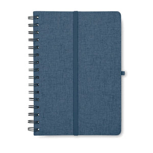Notebook A5 con supporto phone - personalizzabile con logo
