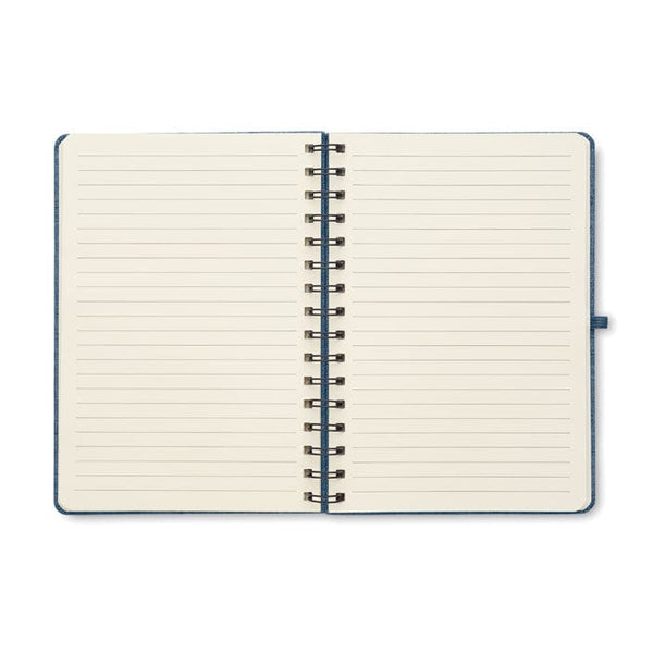 Notebook A5 con supporto phone - personalizzabile con logo