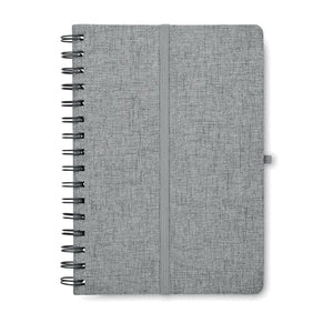 Notebook A5 con supporto phone - personalizzabile con logo