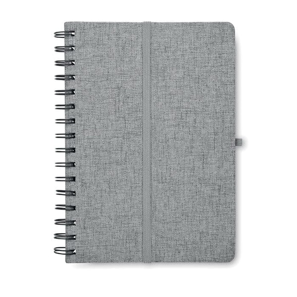 Notebook A5 con supporto phone - personalizzabile con logo