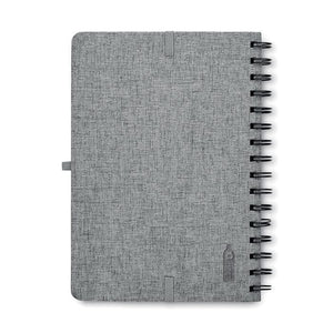Notebook A5 con supporto phone - personalizzabile con logo